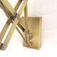 Brass Scissor Wall Lamp