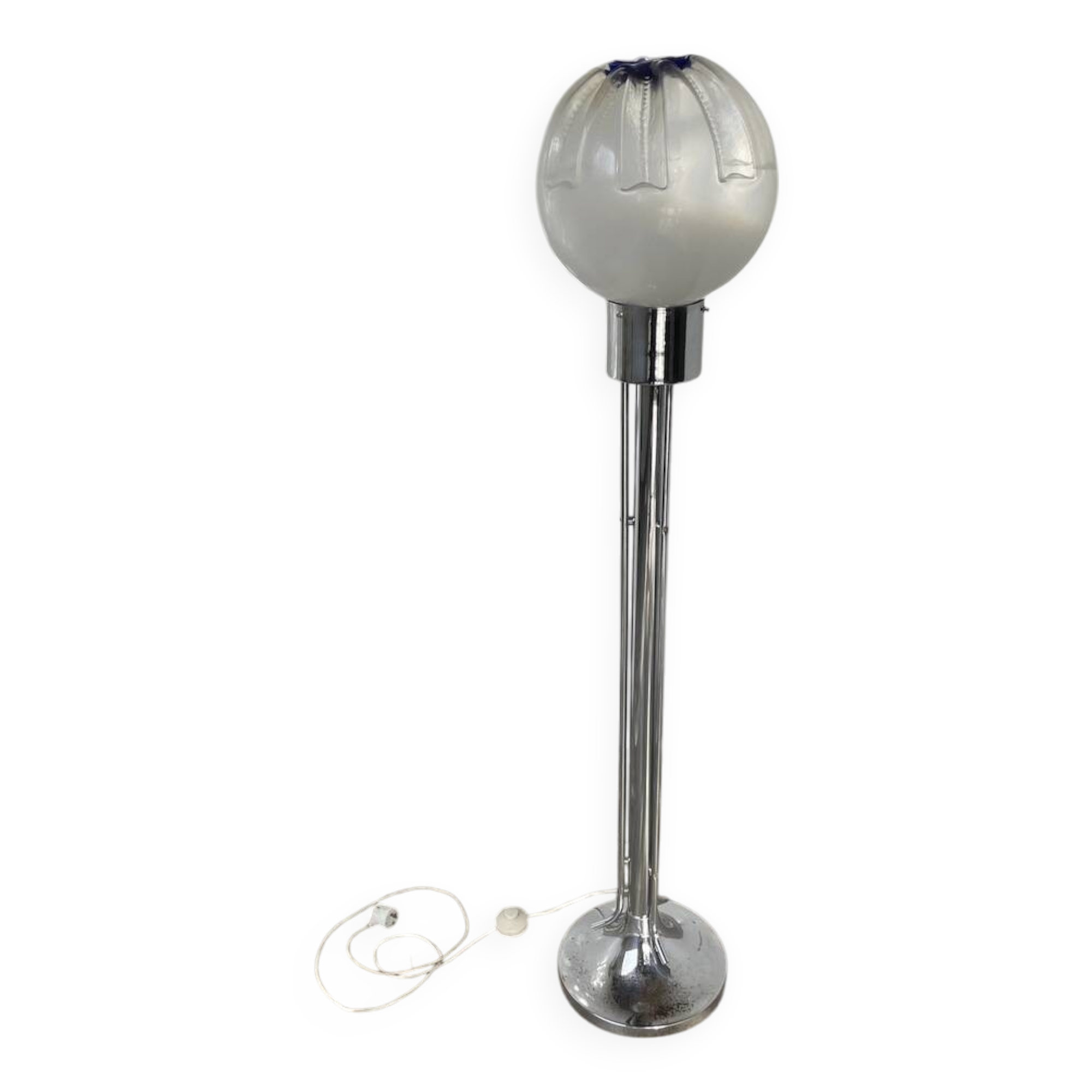 Mazzega floor lamp 1970 Murano glass