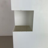 Original Modernist Cubic Pop Art Metal Umbrella Stand, France, 1970s