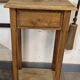 Wooden bedside table