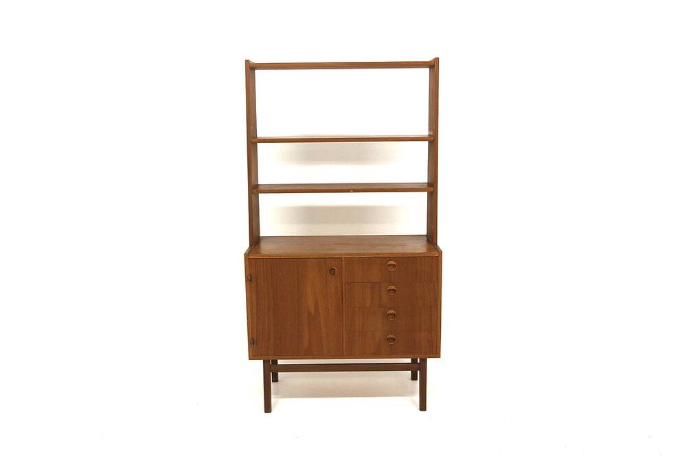 Scandinavian teak secretary Hovmantorps Sweden 1960