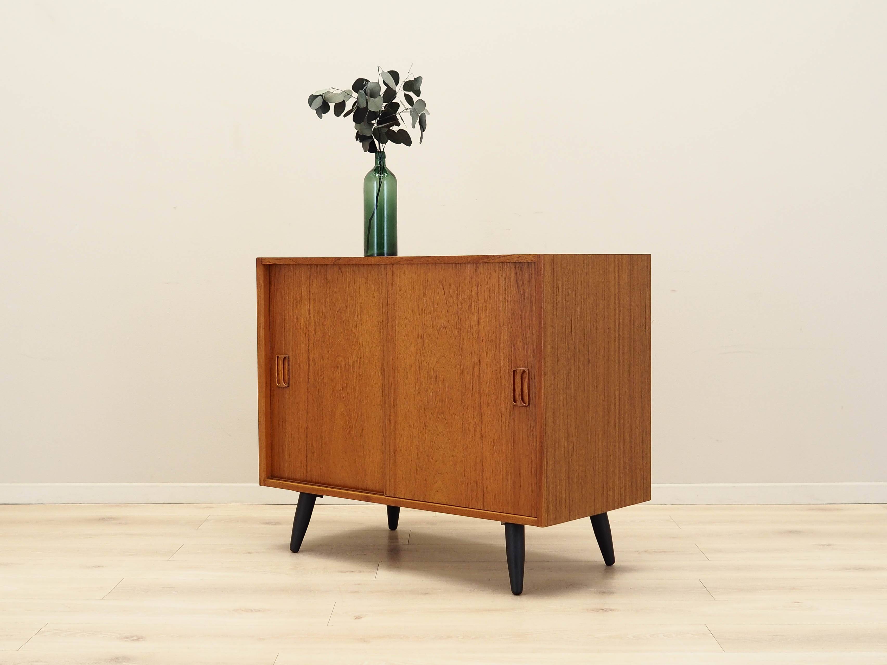 Teak cabinet, Danish design, 1970s, production: Denmark