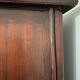 Brown lacquered Chinese wardrobe from Shandong.