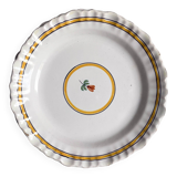 Set of 4 plates 3 identical 1 different same series
