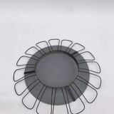 Mirror in a metal frame, 1970s