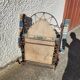 Folding camping chaise longue armchair empire of the 19th century