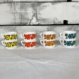 Lot de 8 tasses Mobil