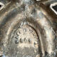 Made in France 607 - Wall lamp (1) - Art Nouveau - Silver bronze, Glass