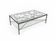 Wrought iron coffee table – Old Parisian balcony railing