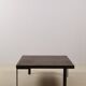 Table basse vintage en wengé, années 1960