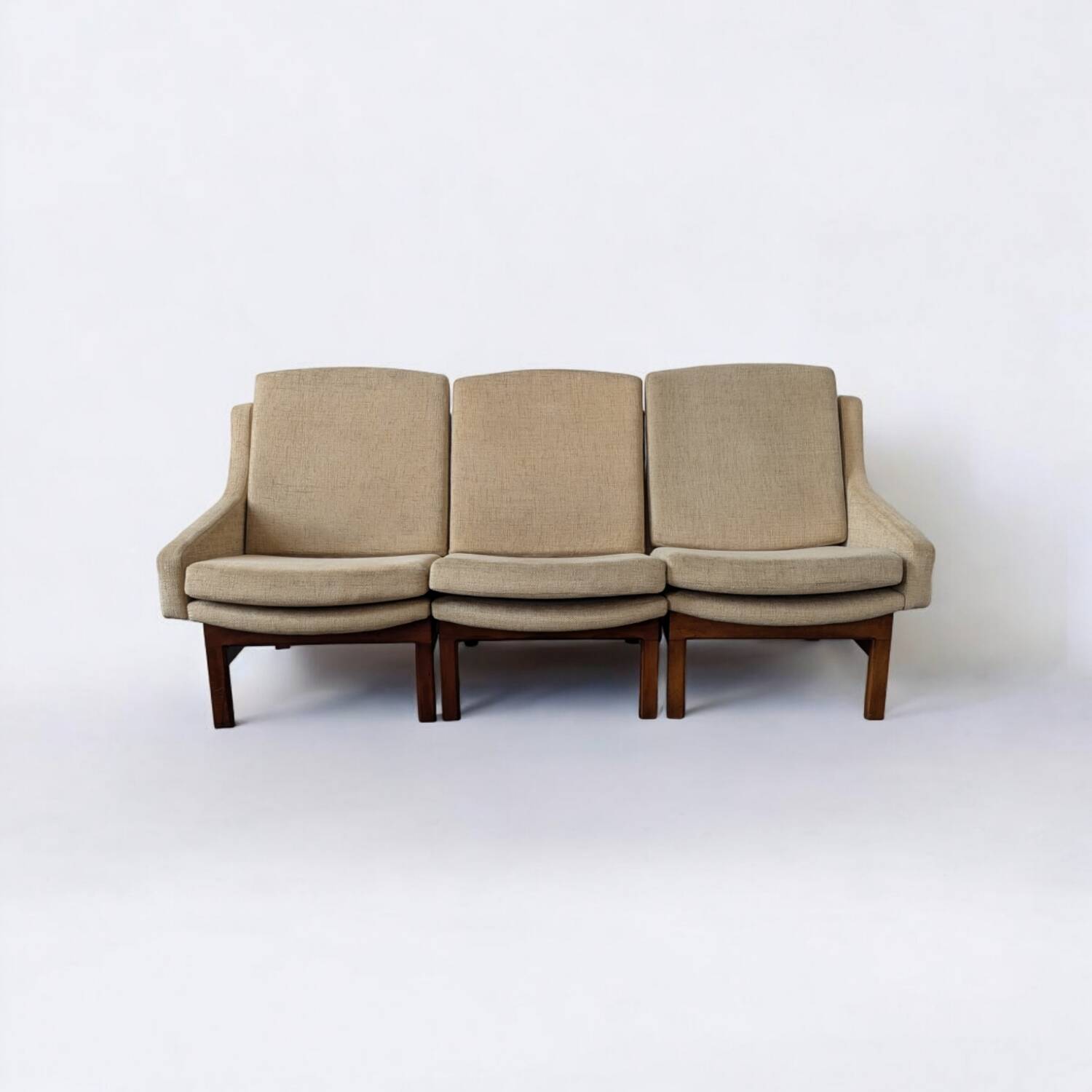 Canapé modulable vintage par Karel Vyčítal pour Dřevotvar Jablonné, 1960