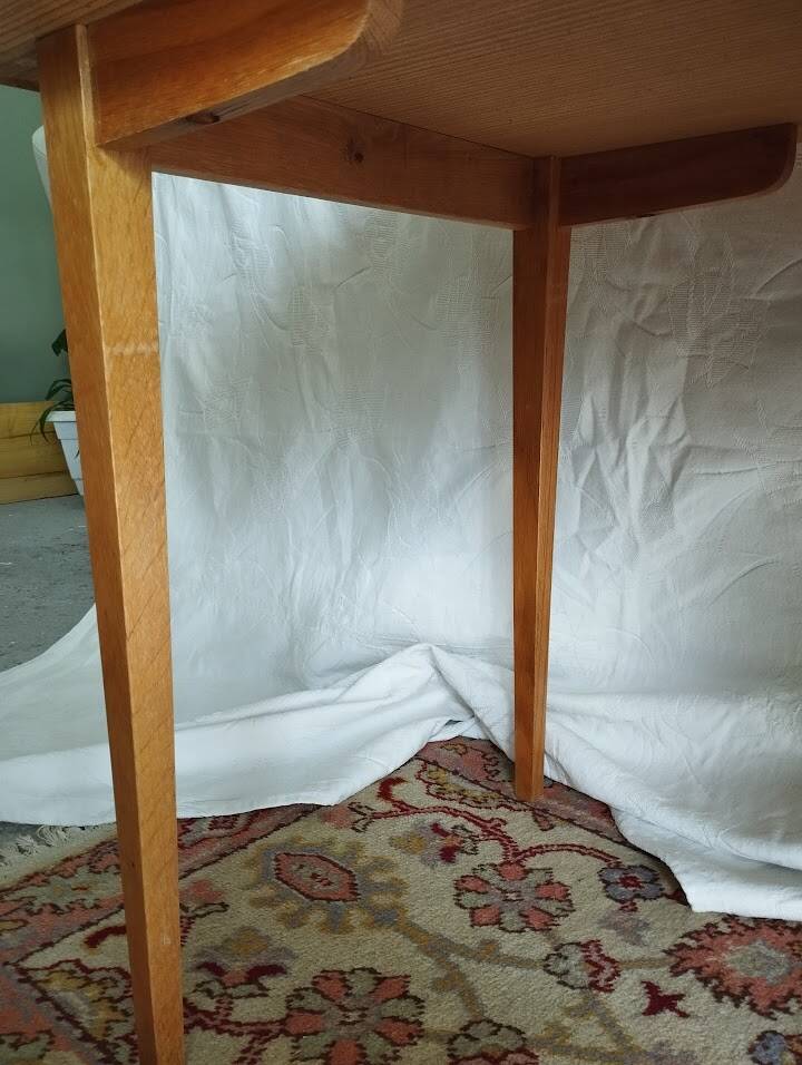 Geometric desk vintage design 1950s