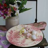 GIEN porcelain footed bowl