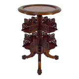Japanese-style rotating pedestal table, France, circa 1880