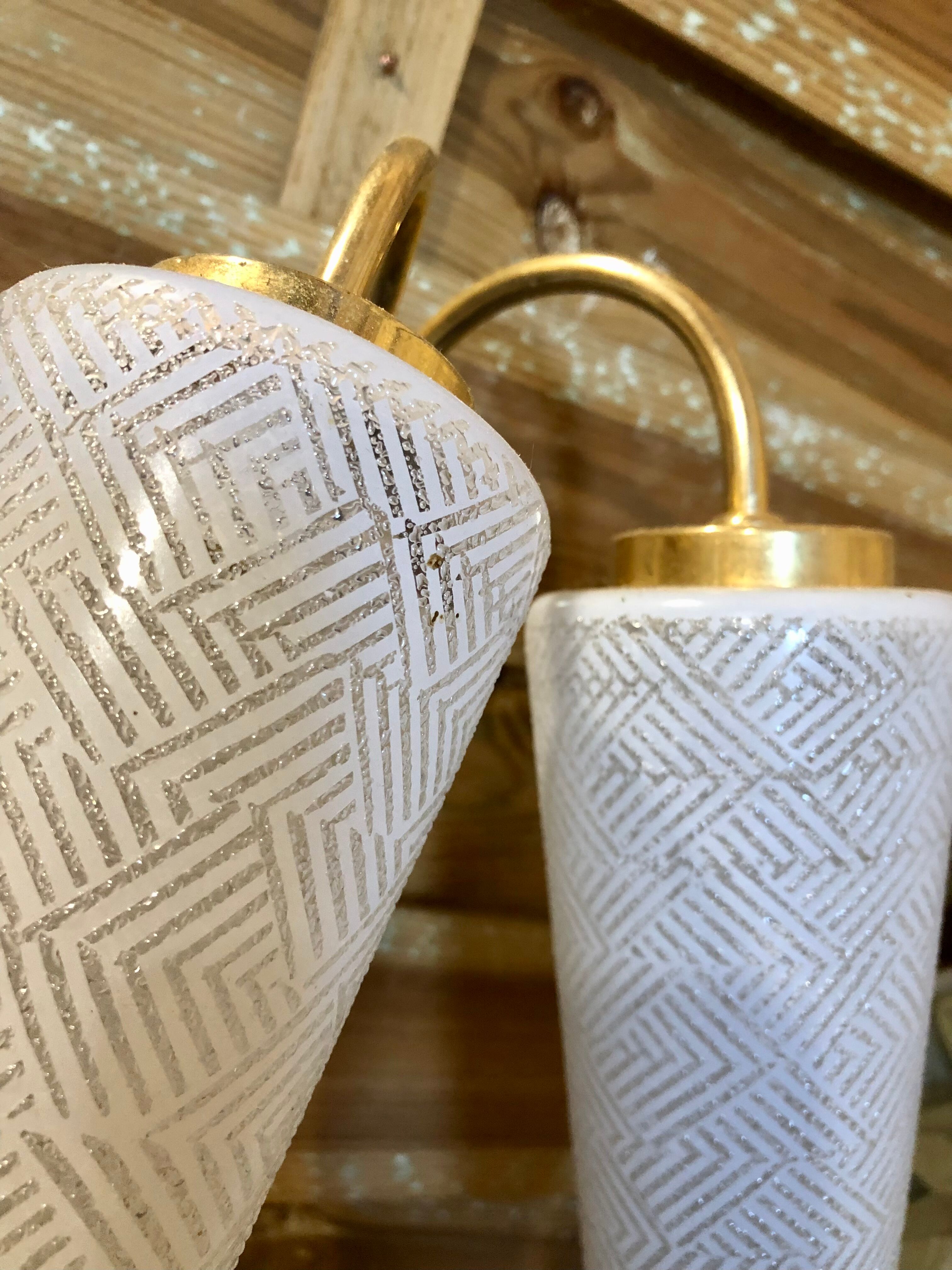 Vintage double wall lamp