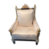 Fauteuil gueridon et lampe de luxe très haut de gamme