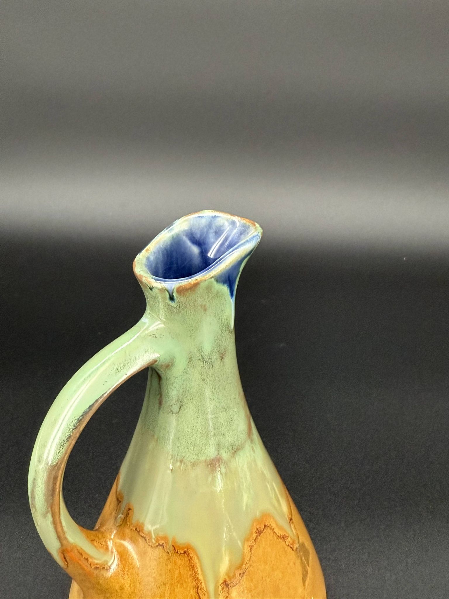 Glazed stoneware jug — in the Denbac style