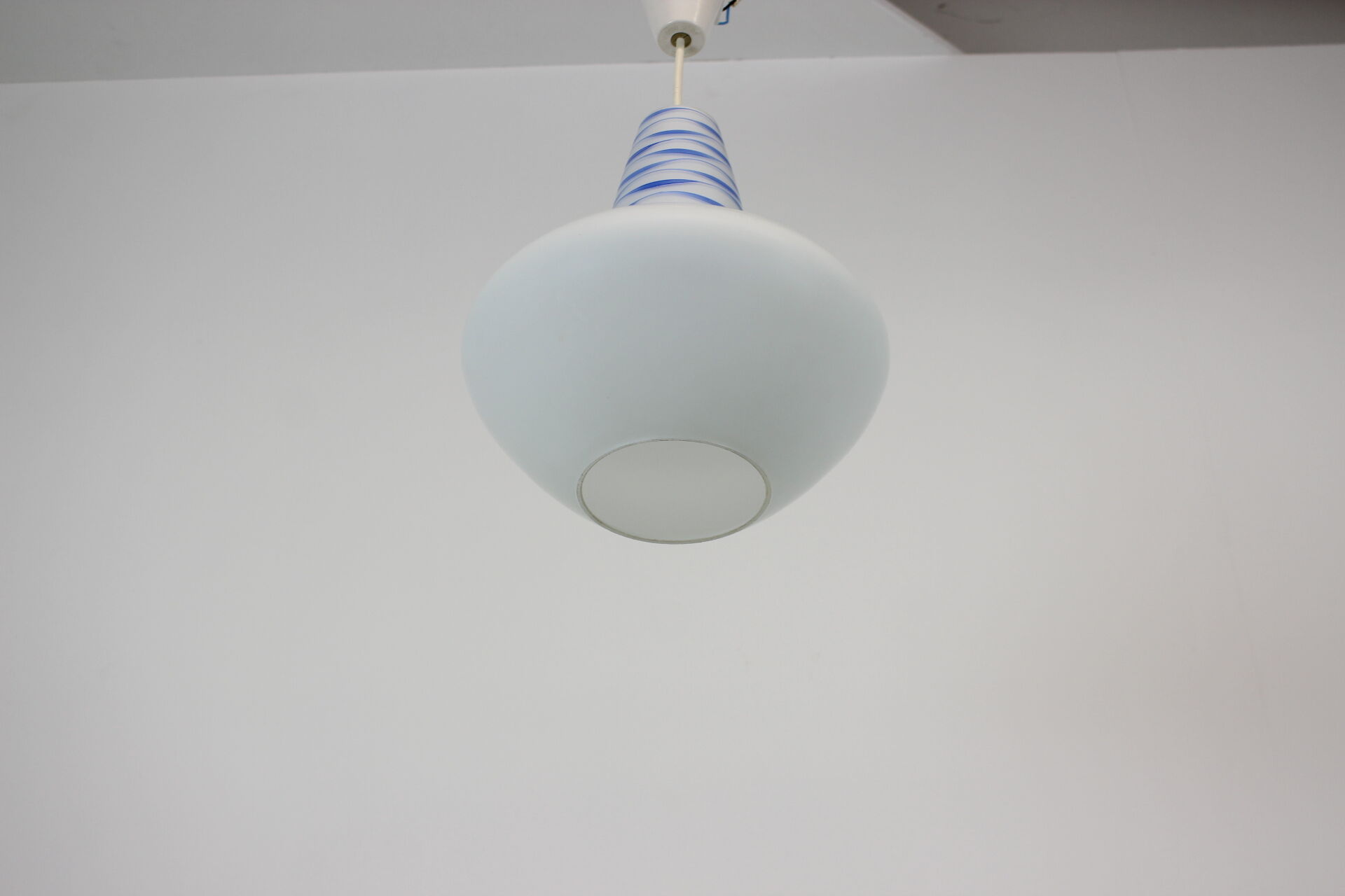 Mid-century glass pendant, 1960's