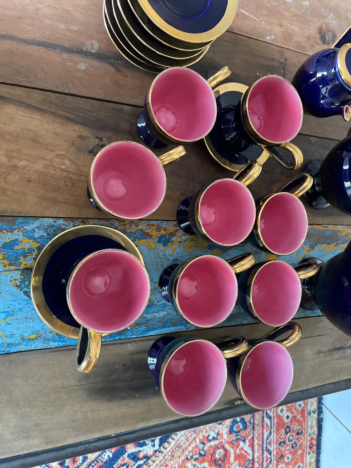 Monica coffee service Céram Vallauris