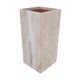 Italian marble planter or pedestal with light, 1970's