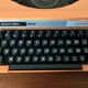 Machine à écrire orange Silver Reed 250 Tabulator Seiko Japan