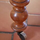 Solid wooden round table