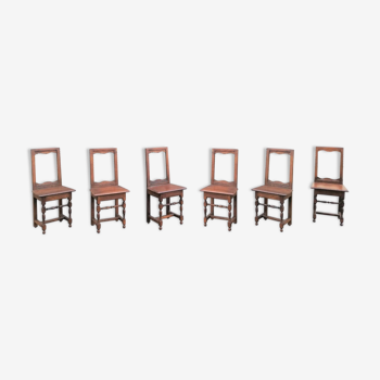 Ensemble de 6 chaises lorraines