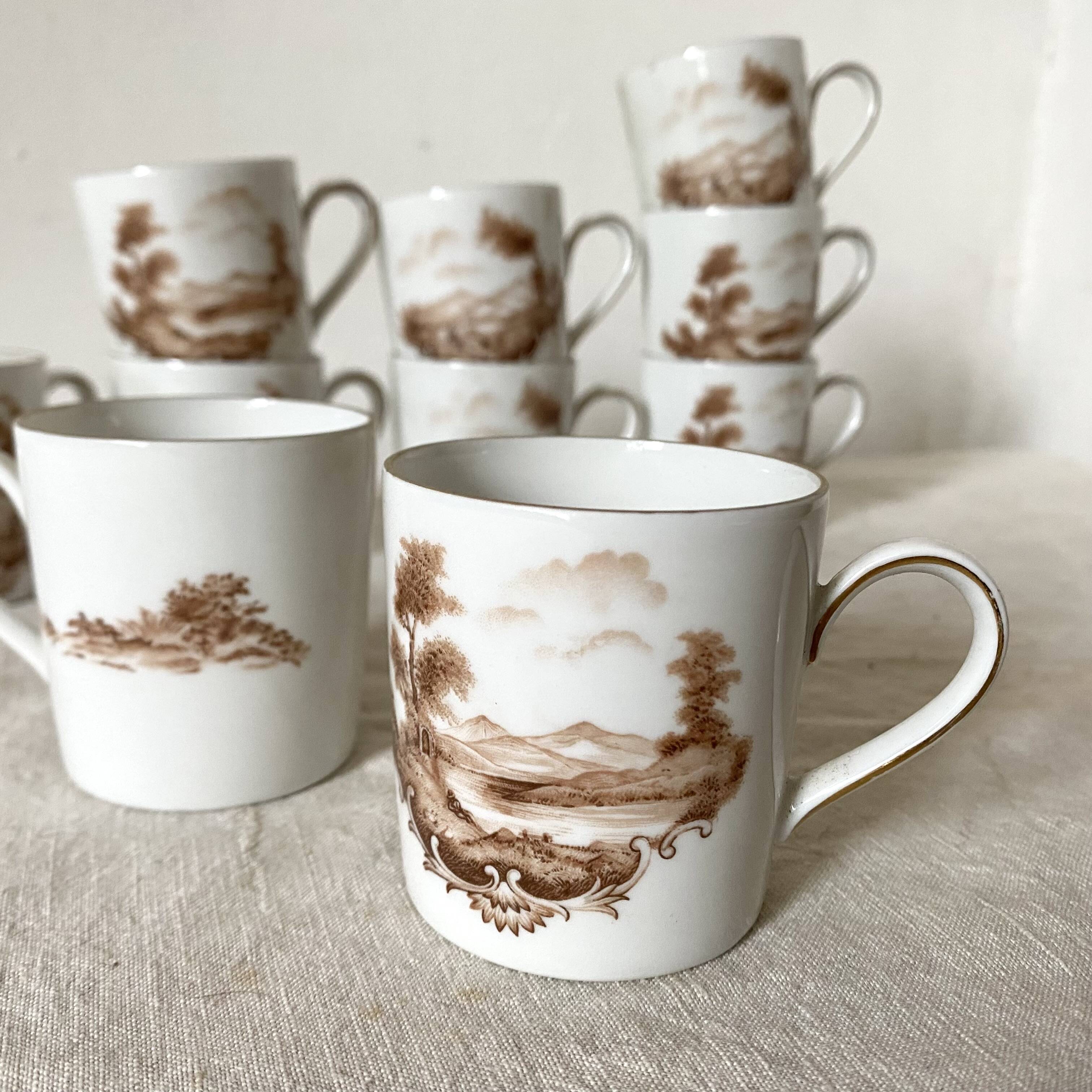Bavaria porcelain coffee cups