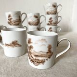 Tasses à café en porcelaine Bavaria