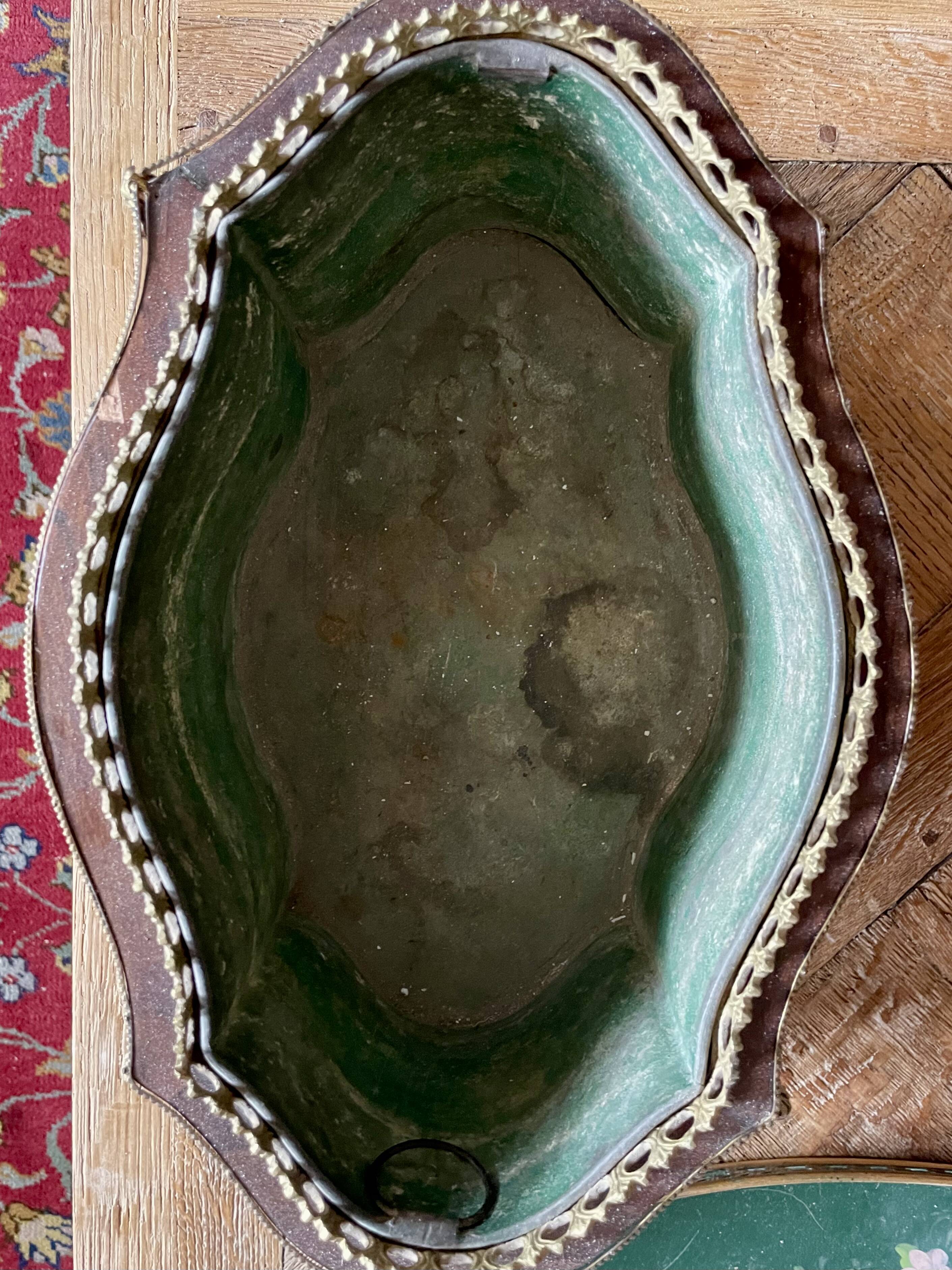 Jardinière d’époque Napoléon III en marqueterie - 19ème siècle