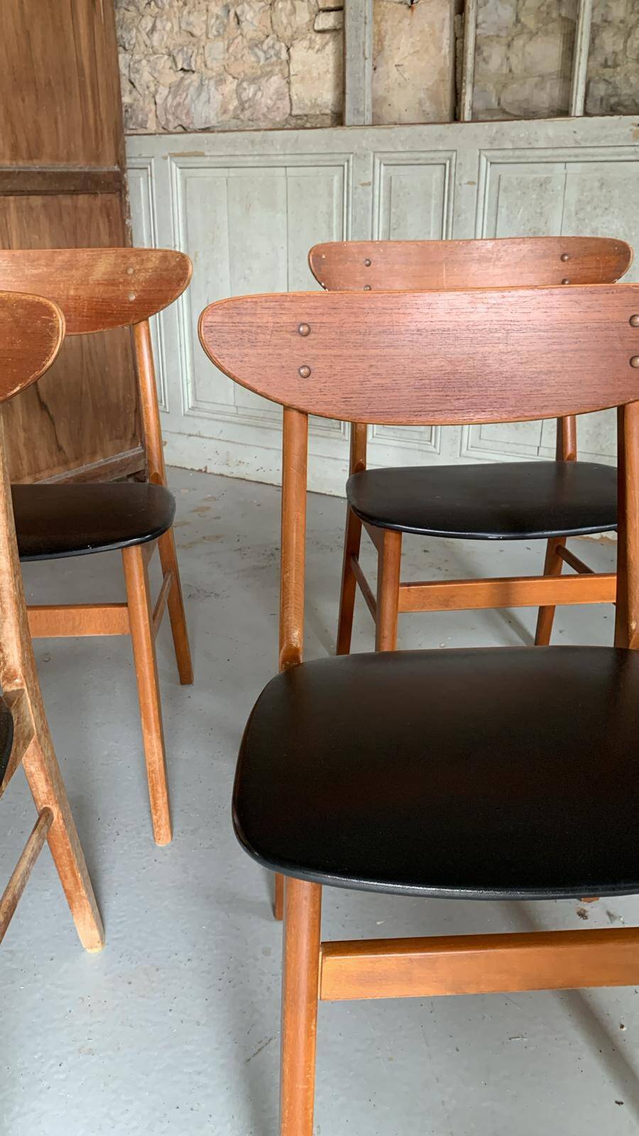 Lot 6 chaises Farstrup 210