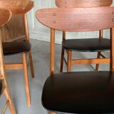 Lot 6 chaises Farstrup 210