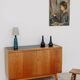 Low wooden sideboard by Bohumil Landsman and Hubert Nepozitek