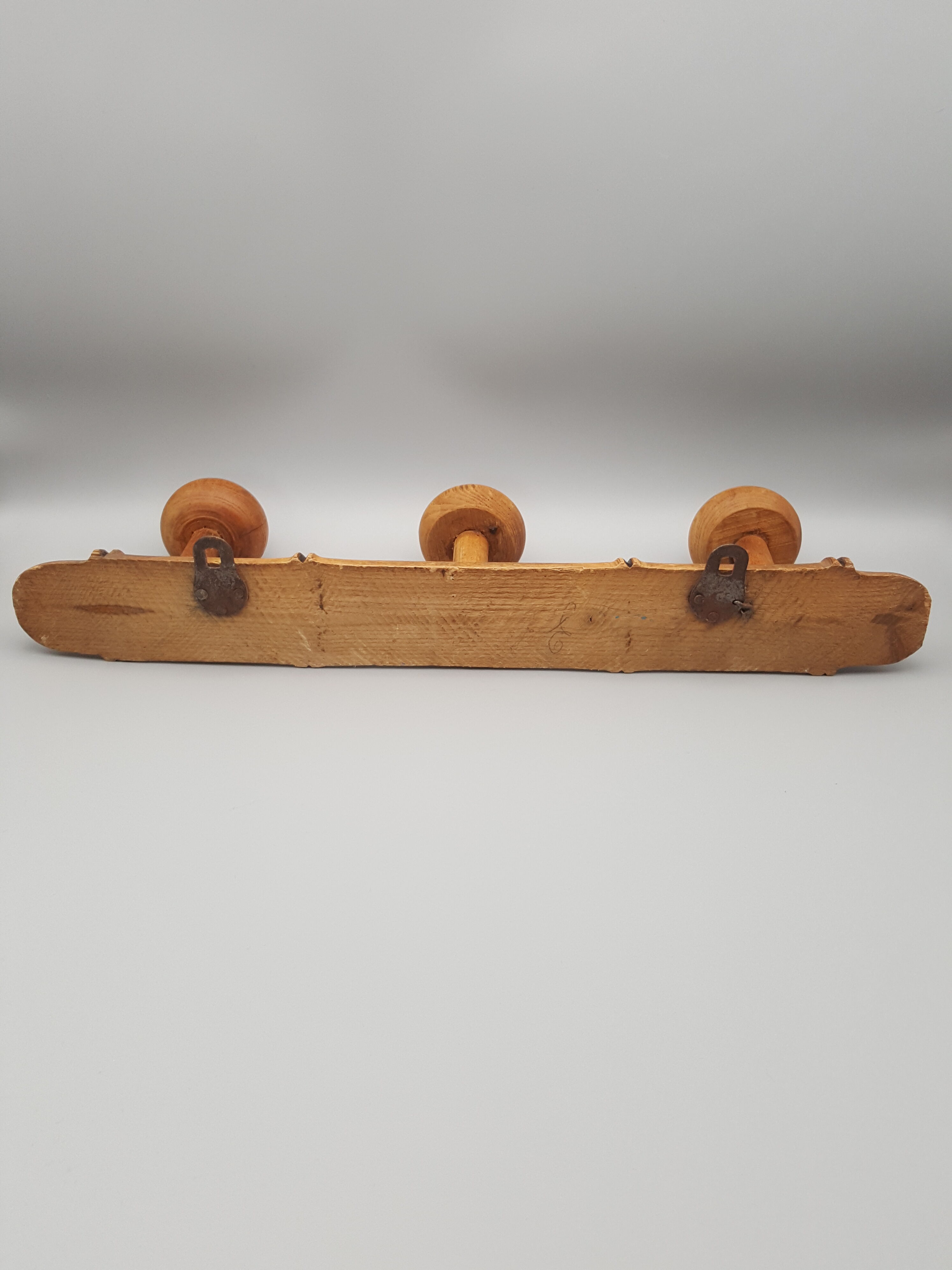 Bamboo-style imitation wooden coat rack