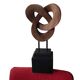 Sculpture moderne en bois