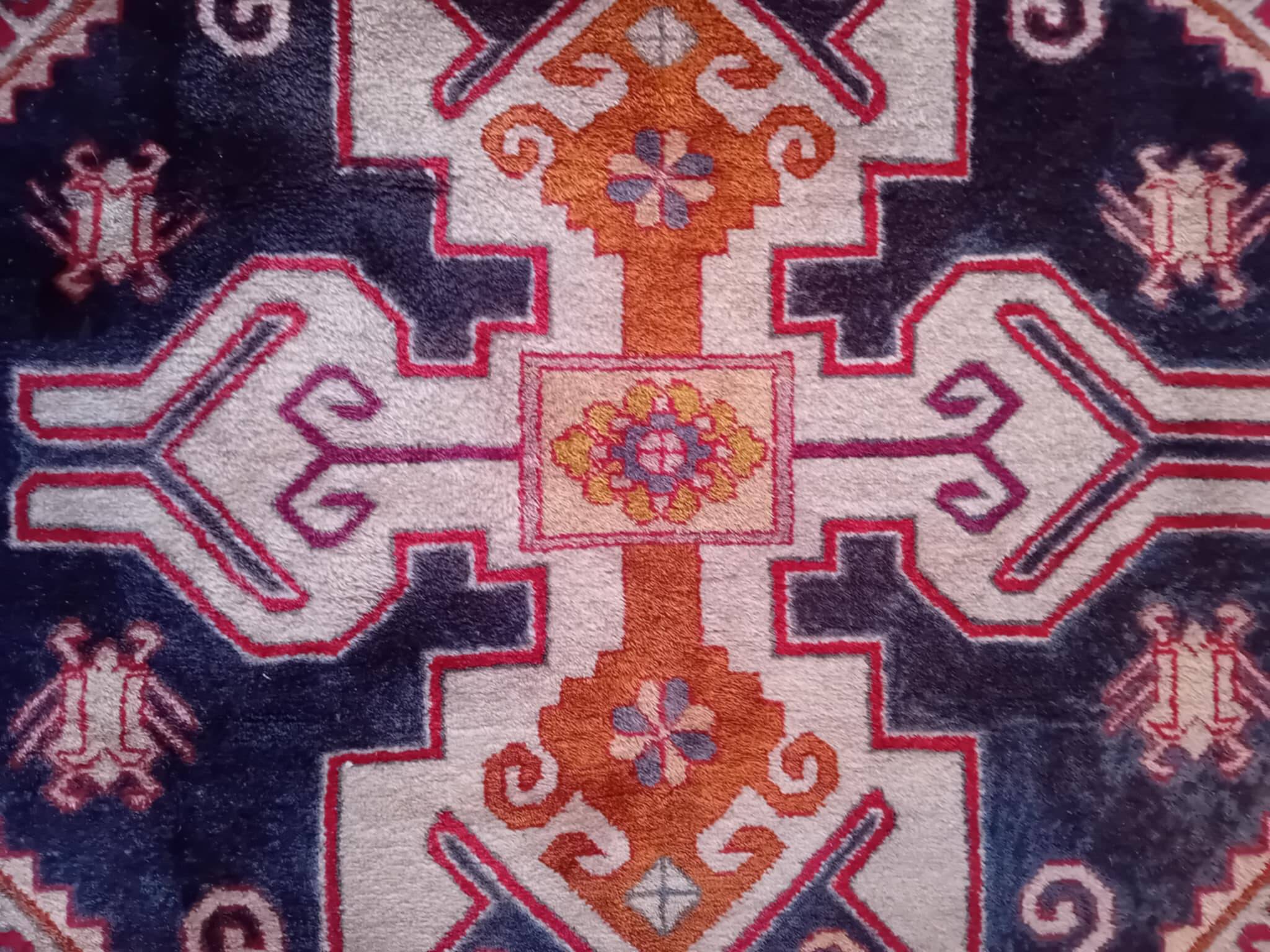 Handmade Kazak Caucasian Rug 250x177cm