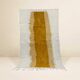 Tapis berbère Kilim • Motif ocre jaune