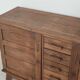 Oak buffet by René Gabriel, Reconstruction period 1950.