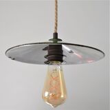 Industrial suspension, green enamel shade