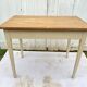 2 drawer solid wood desk 1950