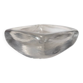 Transparent glass centrepiece by Orrefors, Sweden, 1960s.