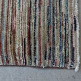 Tapis rayé aux multiples reflets 267 x 92 cm