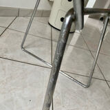 Pair of Harry Bertoia chair for Knoll vintage chrome steel 80s
