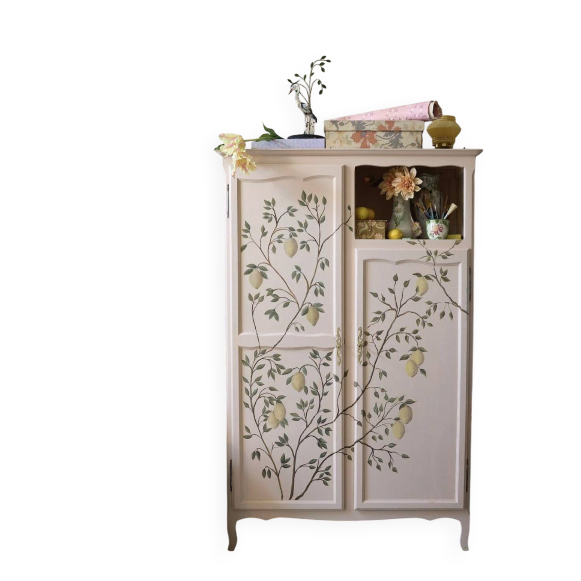 Painted wardrobe
