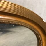 Miroir ovale art déco 43x70cm