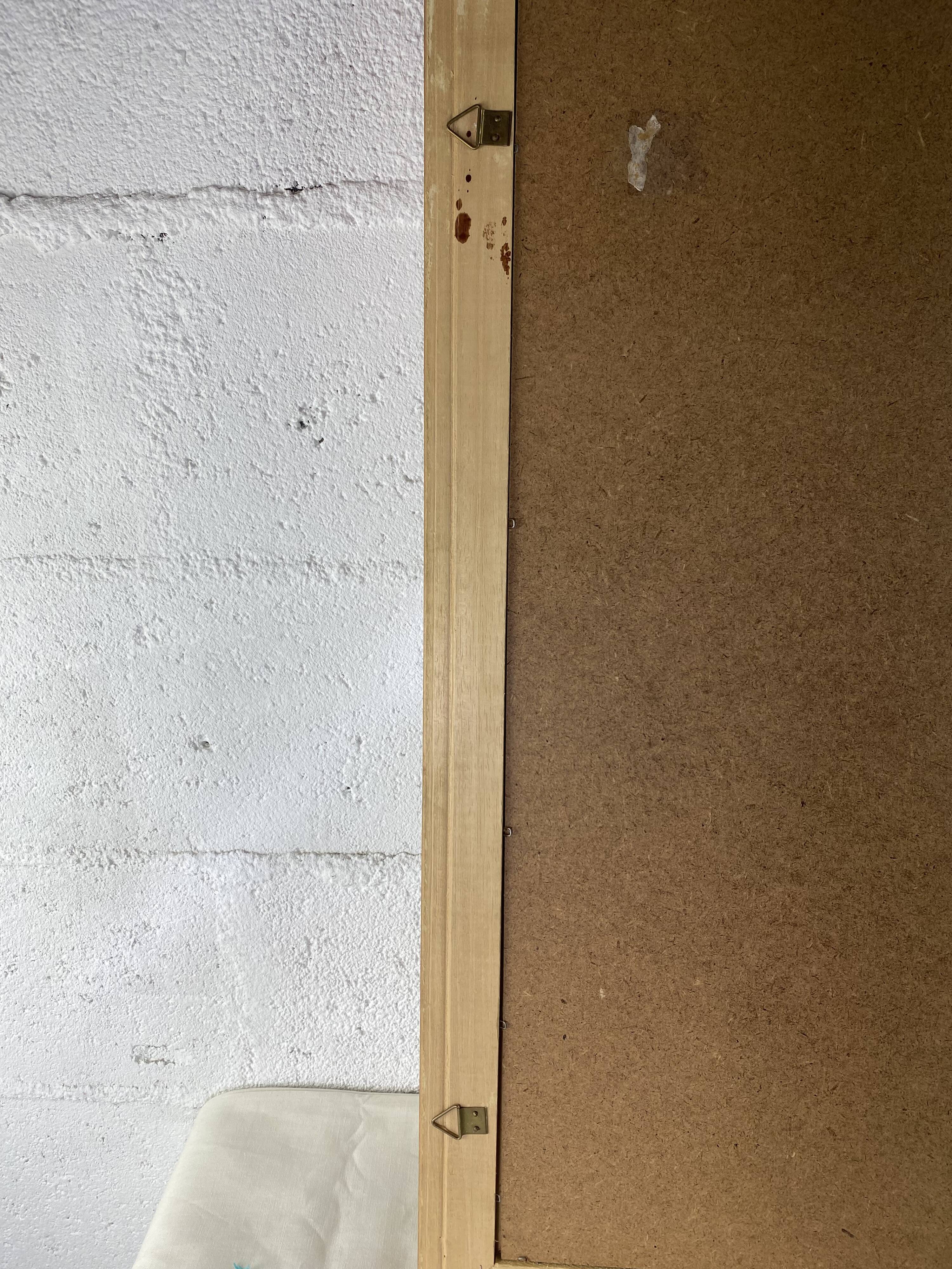 Gold Beveled Mirror