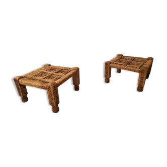 Low stool charpoy