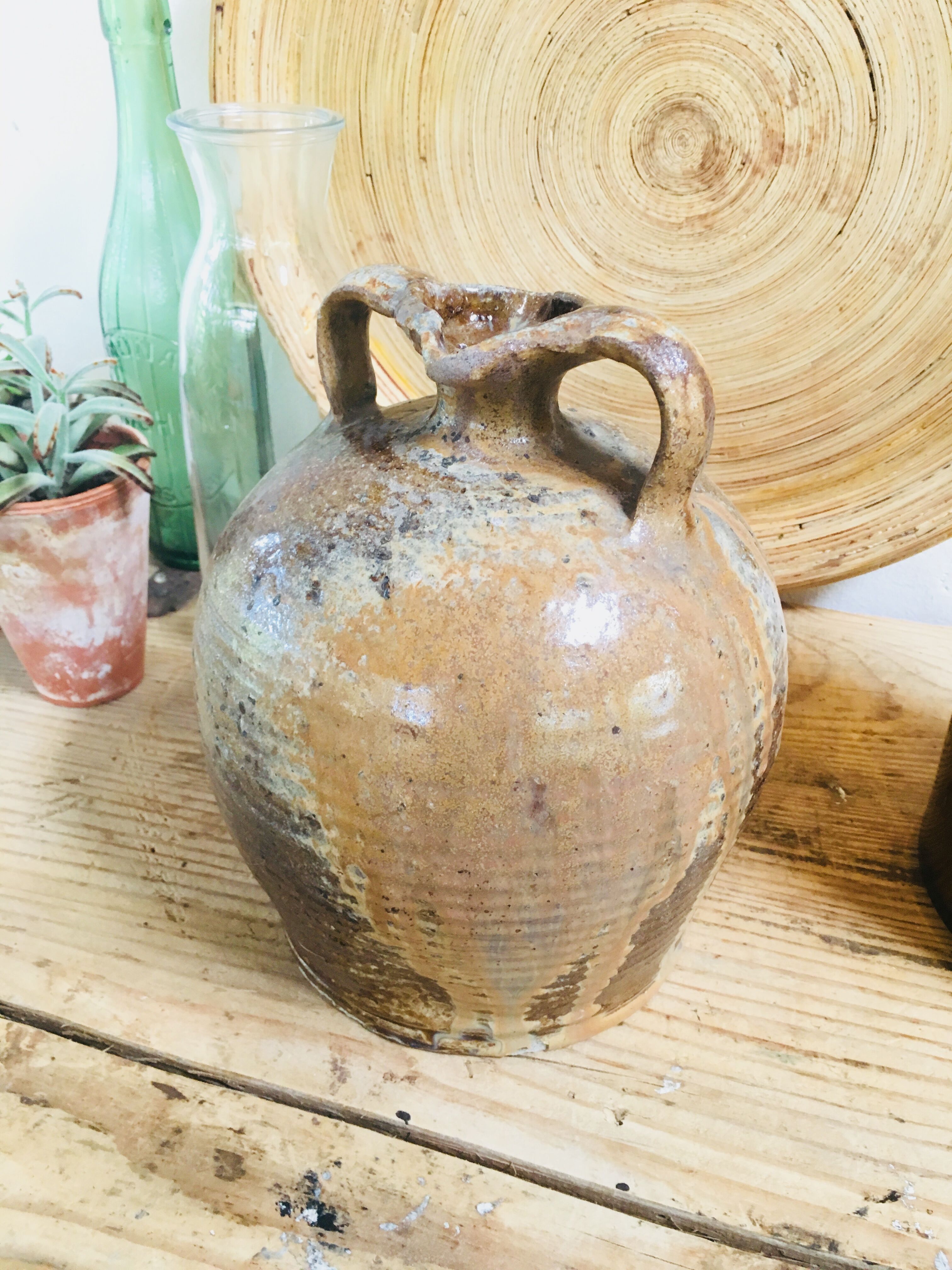 Stoneware jug