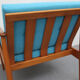 Armchair in light blue from the 1960s