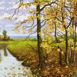 Autumn landscape signed in 2012